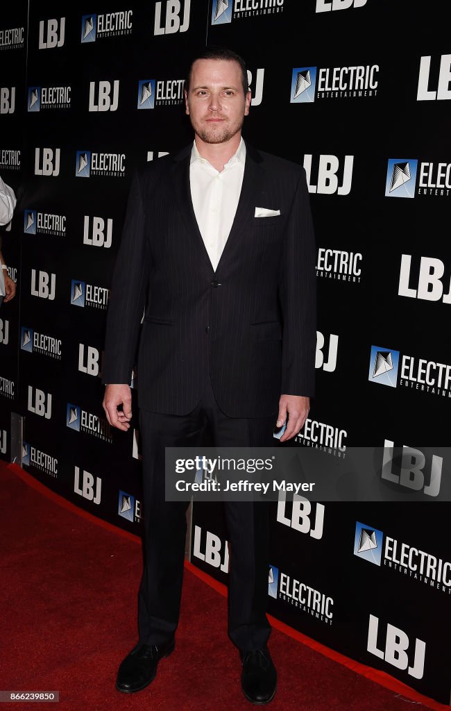 Premiere Of Electric Entertainment's 'LBJ' - Arrivals