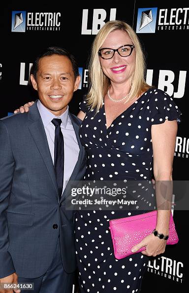 Lisa Reyes Actor Ernie Reyes Jr. and actress Lisa Reyes arrive at the premiere ...