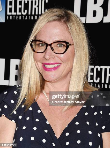 Actress Lisa Reyes arrives at the premiere of Electric Entertainment's 'LBJ' at the Arclight Theatre on October 24, 2017 in Los Angeles, California.