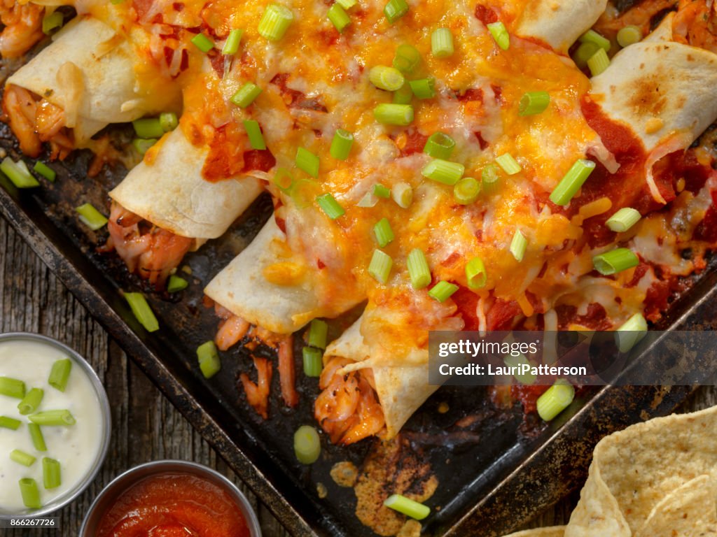 Baked Chicken Enchiladas
