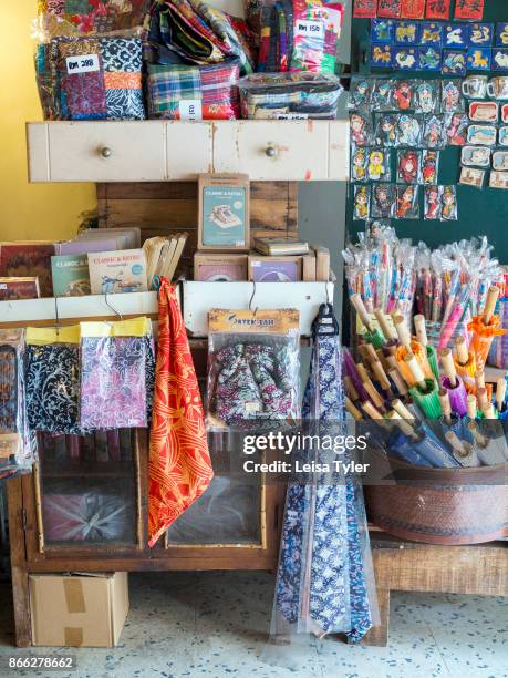 Inside the shop, 14 Living Story, a knick-knack or trinket shop on Armenian Street, Penang.