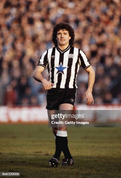 Newcastle United player Kevin Keegan looks on during a League Division Two match against Brighton & Hove Albion at the Goldstone Ground on December...