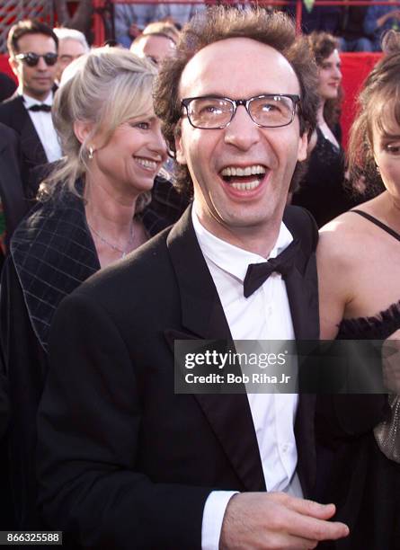 Actor Roberto Benigni at the 71st Annual Academy Awards, March 21, 1999 In Los Angeles, California.