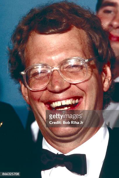 Comedian David Letterman at the 71st Annual Academy Awards, March 21,1999 In Los Angeles, California.