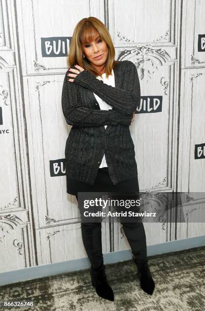 Personality Melissa Rivers discusses the book "Joan Rivers Confidential" at Build Studio on October 25, 2017 in New York City.