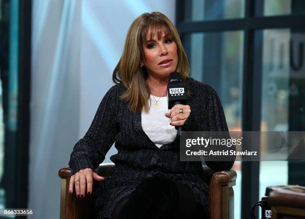 Personality Melissa Rivers discusses the book "Joan Rivers Confidential" at Build Studio on October 25, 2017 in New York City.