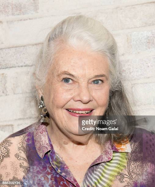 Actress Lois Smith attends a special screening and reception for "Marjorie Prime" at Anassa Taverna on October 24, 2017 in New York City.