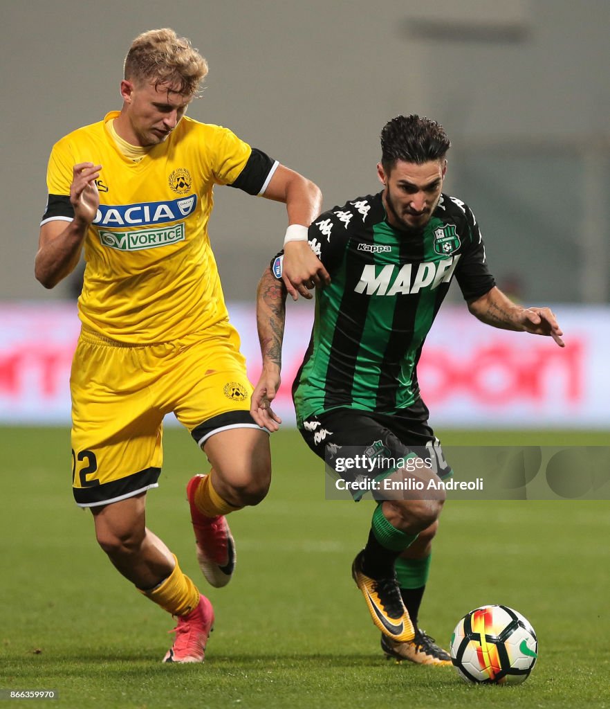 US Sassuolo v Udinese Calcio - Serie A