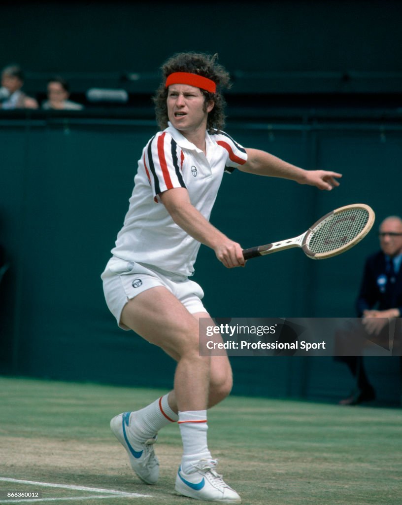 John McEnroe At 1980 Wimbledon Championships