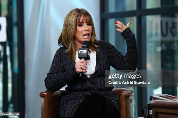 Personality Melissa Rivers discusses the book "Joan Rivers Confidential" at Build Studio on October 25, 2017 in New York City.