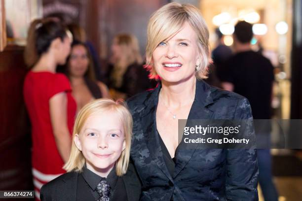 Actors Christian Ganiere and Mary Beth Evans attend the Cast Premiere Screening Of Lany Entertainment's "The Bay" Season 3 After Party at 33 Taps...