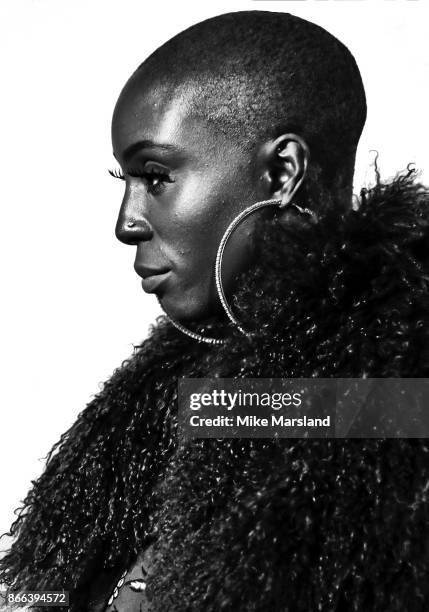 Laura Mvula attends the 'Grace Jones: Bloodlight And Bami' UK premiere at BFI Southbank on October 25, 2017 in London, England.