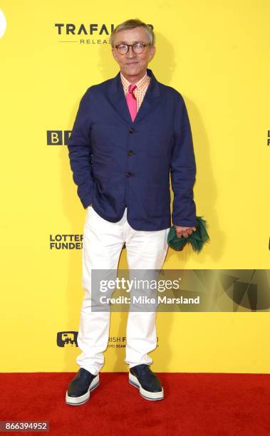 Jasper Conran attends the 'Grace Jones: Bloodlight And Bami' UK premiere at BFI Southbank on October 25, 2017 in London, England.