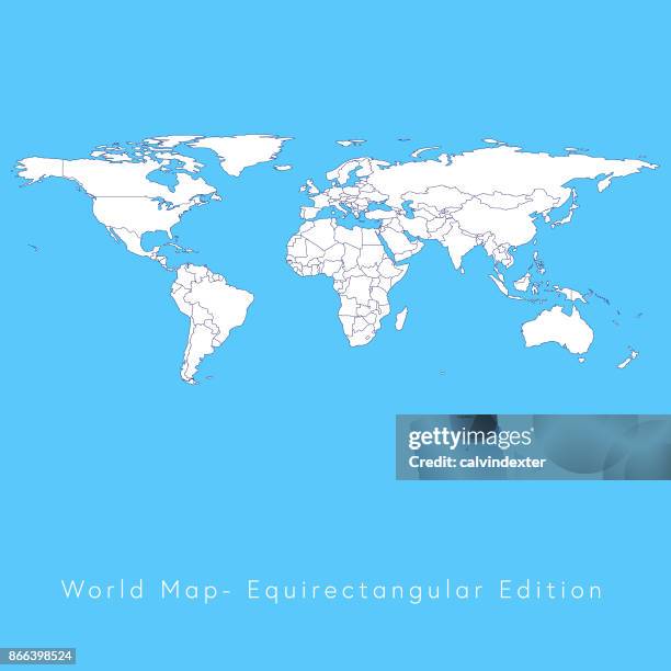 Equirectangular Rivers Map 22 Equirectangular Map Stock Photos, High-Res Pictures, and Images ...