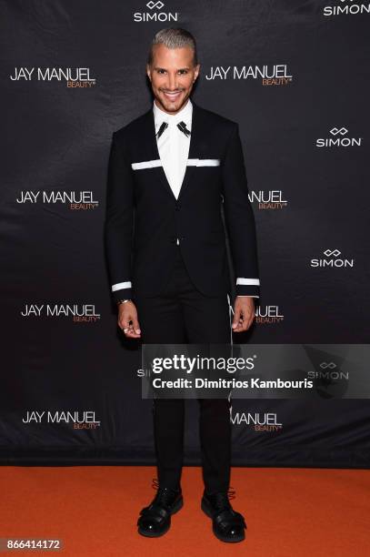 Jay Manuel attends the Jay Manuel Beauty x Simon Launch Event at Highline Stages on October 25, 2017 in New York City.