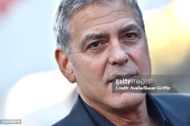 Director George Clooney arrives at the premiere of Paramount Pictures' 'Suburbicon' at Regency Village Theatre on October 22, 2017 in Westwood,...