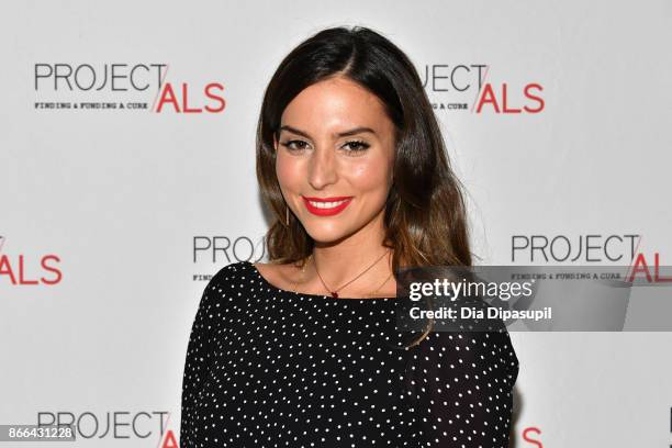 Genesis Rodriguez attends the 19th Annual Project ALS Benefit Gala at Cipriani 42nd Street on October 25, 2017 in New York City.