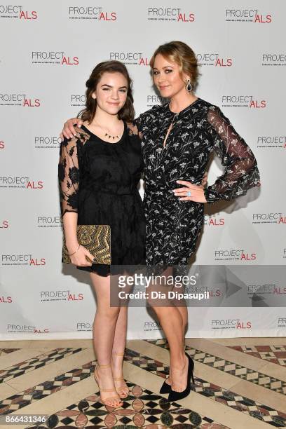 Christine Taylor and daughter Ella Olivia Stiller attend the 19th Annual Project ALS Benefit Gala at Cipriani 42nd Street on October 25, 2017 in New...