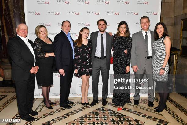 Vincent Piazza, Genesis Rodriguez, John Sialiano, and guests attend the 19th Annual Project ALS Benefit Gala at Cipriani 42nd Street on October 25,...