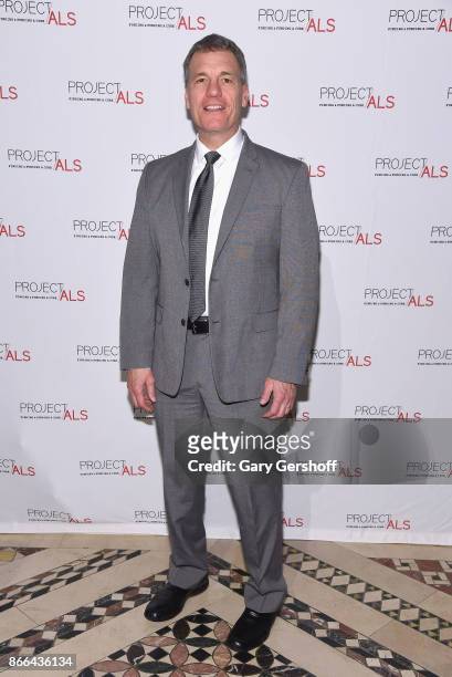 Actor John Sialiano attends the 19th Annual Project ALS Benefit gala at Cipriani 42nd Street on October 25, 2017 in New York City.