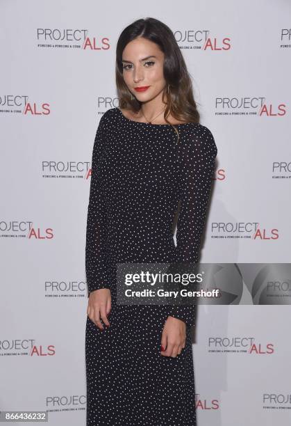 Actress Genesis Rodriguez attends the 19th Annual Project ALS Benefit gala at Cipriani 42nd Street on October 25, 2017 in New York City.