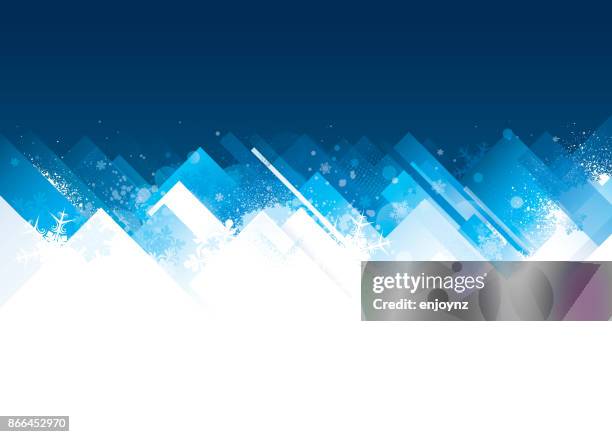 bildbanksillustrationer, clip art samt tecknat material och ikoner med vinter jul bakgrund - is