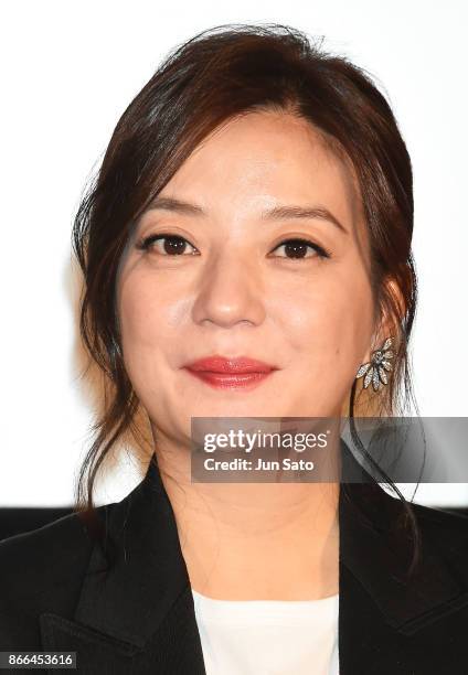 Actress Zhao Wei attends an international Jury members press conference of the 30th Tokyo International Film Festival at Roppongi Hills on October...