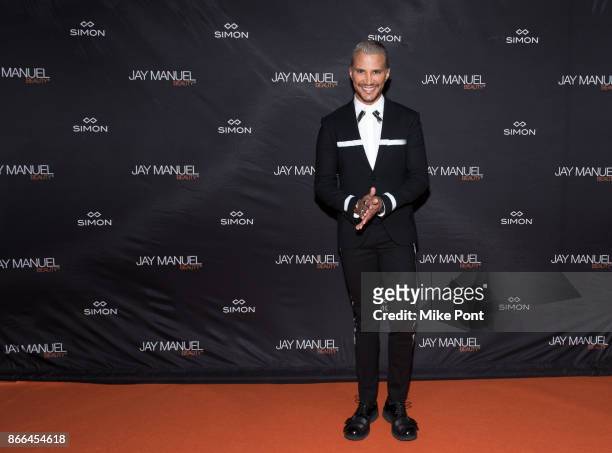Jay Manuel attends the Jay Manuel Beauty x Simon launch event at Highline Stages on October 25, 2017 in New York City.