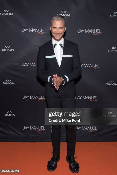 Jay Manuel attends the Jay Manuel Beauty x Simon launch event at Highline Stages on October 25, 2017 in New York City.