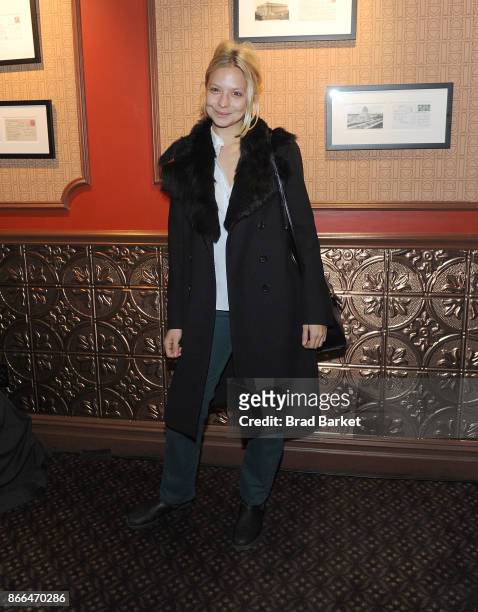 Annabelle Dexter-Jones attend the Caron Renaissance event and screening of "Drugfree" on October 25, 2017 in New York City.