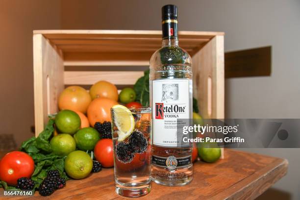 Signature Ketel Citroen Soda with Blackberry Lemon served throughout the evening at the 2017 GLAAD Gala Atlanta, at the Atlanta History Center on...