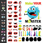 Make a monster icons set