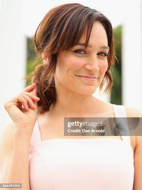 Nicole da Silva arrives ahead of the 11th Annual Cosmopolitan Women of the Year Awards on October 26, 2017 in Sydney, Australia.