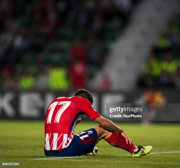 Luciano Vietto during the match between Elche CF vs. Atletico de Madrid, round of 16 -1st leg of Copa del Rey 2017/18 in Martinez Valero Stadium,...