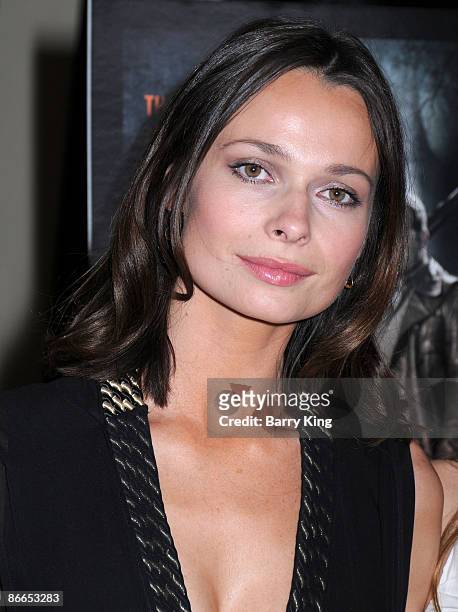 Actress Anna Walton arrives at the premiere of Mutant Chronicles at the Mann Bruin Theatre on April 21, 2009 in Los Angeles, California.