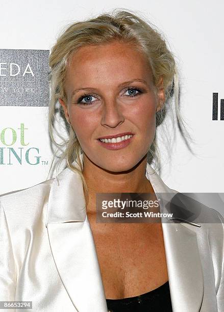 Designer Keren Craig attends the InStyle Hair Issue launch party hosted by John Frieda Root Awakening at Hotel Gansevoort May 7, 2009 in New York...