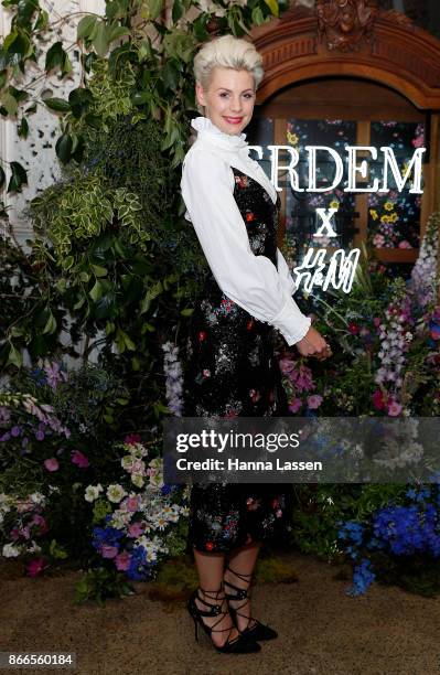 Kate Peck attends the ERDEM x H&M Launch on October 26, 2017 in Sydney, Australia.