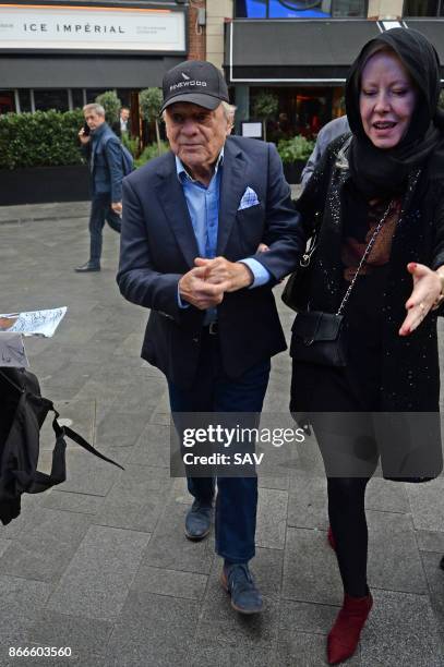 David Jason arrives at Global House on October 26, 2017 in London, England.