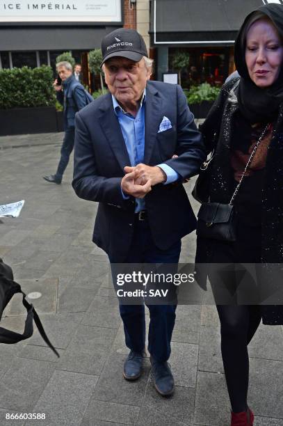 David Jason arrives at Global House on October 26, 2017 in London, England.