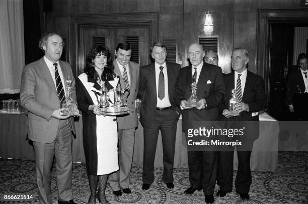 Ghislaine Maxwell, a Director of Oxford United Football Club, received the Fiat Team of the Year Award from Bobby Robson at a special luncheon held...