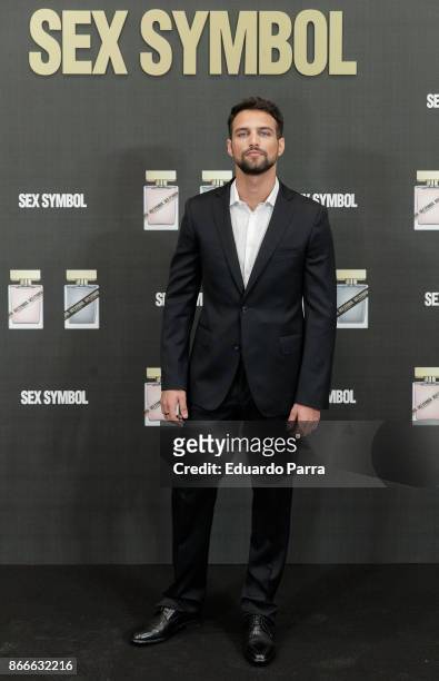 Actor Jesus Castro attends the 'Sex Symbol' fragrances photocall at Eurobuilding hotel on October 26, 2017 in Madrid, Spain.