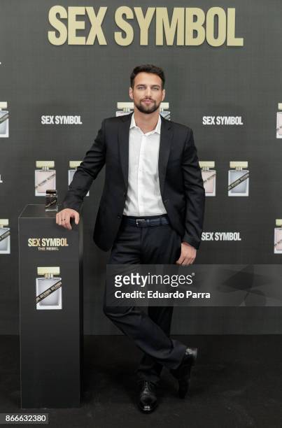 Actor Jesus Castro attends the 'Sex Symbol' fragrances photocall at Eurobuilding hotel on October 26, 2017 in Madrid, Spain.