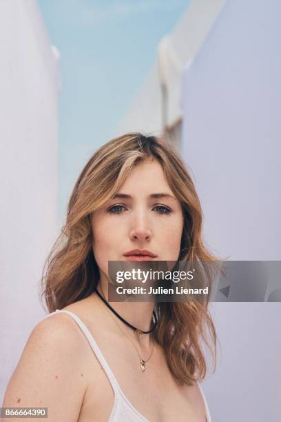 Actress Kate Lyn Sheil is photographed for Self Assignment on May, 2017 in Cannes, France.