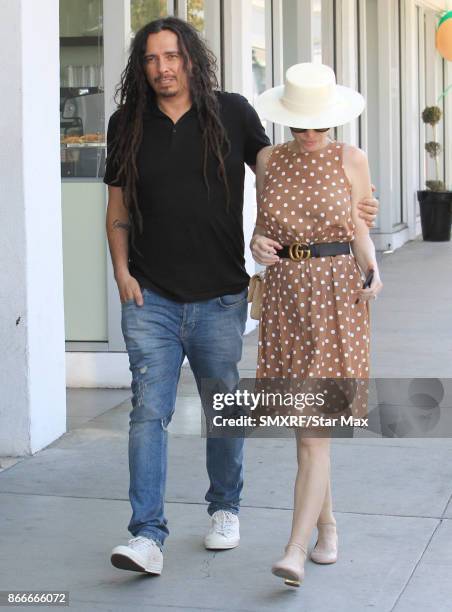 Musician James Shaffer is seen on October 25, 2017 in Los Angeles, CA.