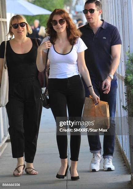 Kara Hayward is seen on October 25, 2017 in Los Angeles, CA.