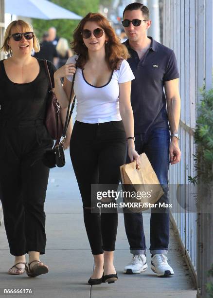 Kara Hayward is seen on October 25, 2017 in Los Angeles, CA.