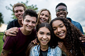 Group Of Teens