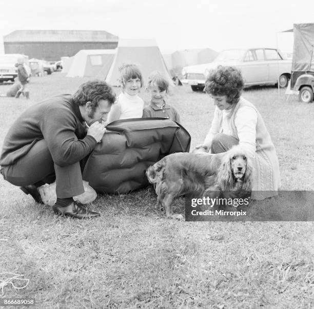 Solway Lido Holiday Centre, Silloth On Solway, Wigton, Cumbria, England, 30th May 1971.