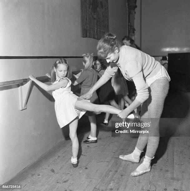 Baby classes and young children who have their ballet lessons at the Rambert School in the Mercury Theatre, Notting Hill Gate. Teachers for the baby...