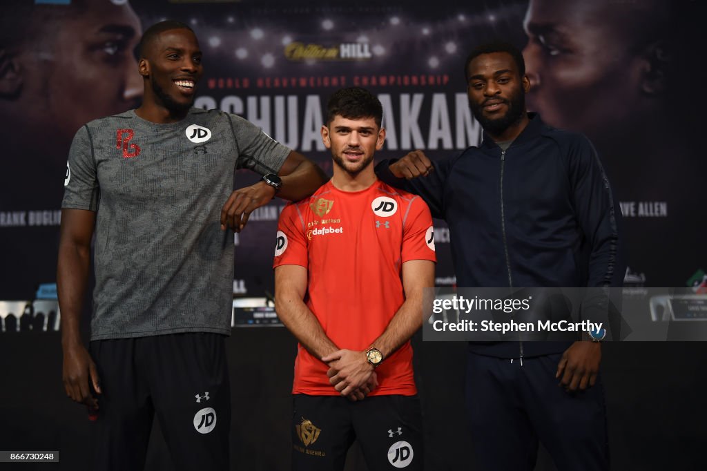 Anthony Joshua v Carlos Takam - Press Conference